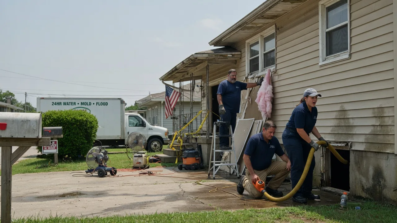 Water Damage Repair in Barhamsville, VA near me
